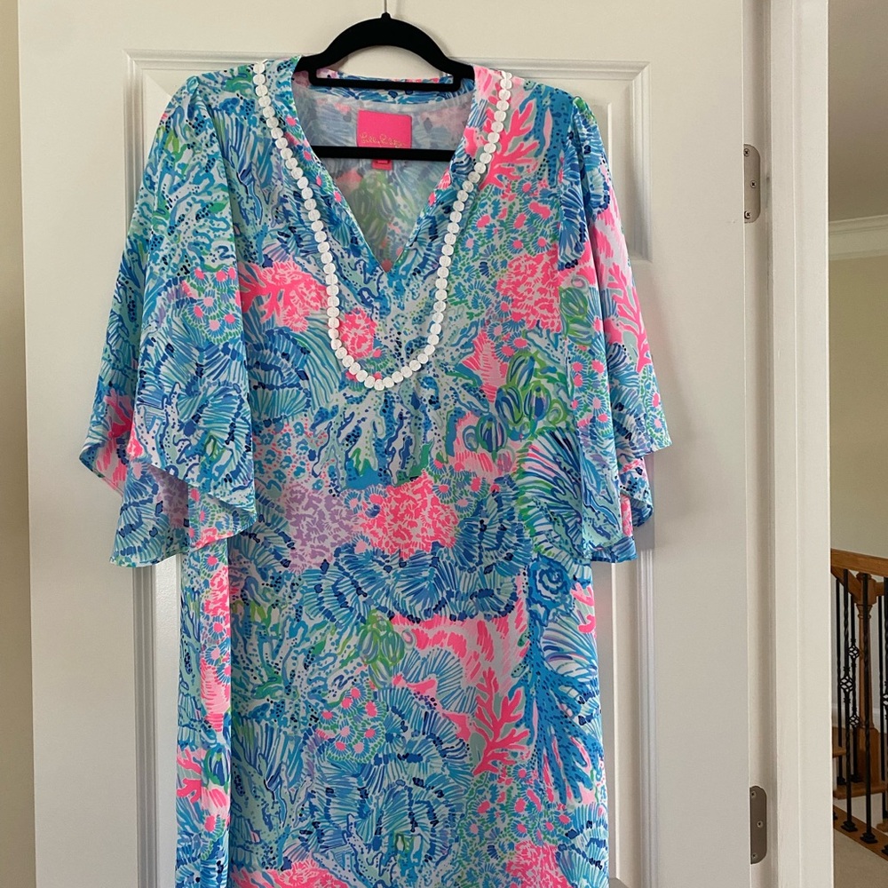 Lilly Pulitzer Delancey Shift Dress in Sink or Swim size